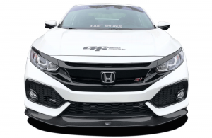 Honda Civic Front Lip Spoiler - GReddy - Carbon - 2017 Honda Civic Front Lip Spoiler - GReddy - Carbon - 2017